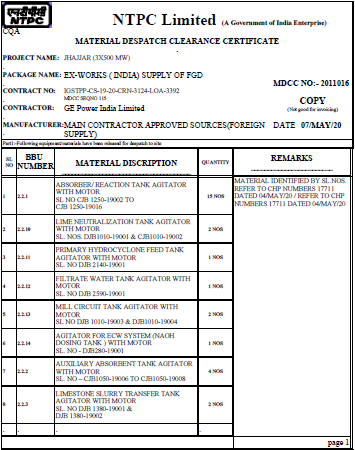 Material Dispatch Clearance Certificate.png